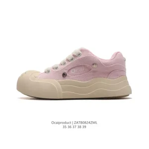 Ocai Retro Bread Shoes Women's Fashion Casual Sneakers