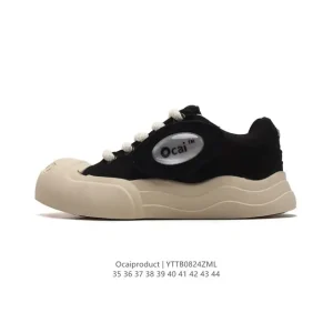 Ocai Retro Bread Shoes Unisex Fashion Casual Sneakers