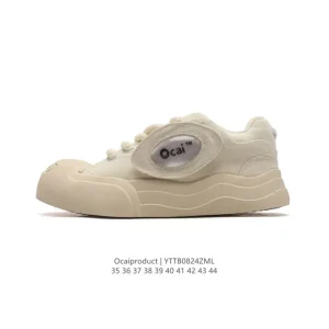 Ocai Retro Bread Shoes Unisex Fashion Casual Sneakers
