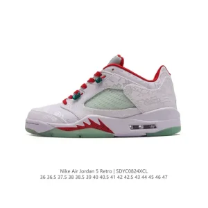 Jordan Air 5 Retro Low Team Jordan Basketball Shoes
