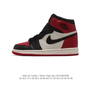 Jordan Air Retro High OG Leather Basketball Shoes