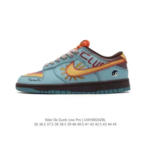Nike SB Dunk Low Pro X Louis Vuitton LV Collaboration Skateboarding Shoes