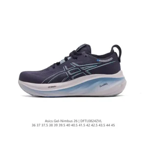 ASICS Gel Nimbus 26 Running Shoes 2024 Thick Sole Comfort
