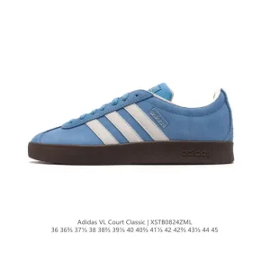 Adidas VL Court Classic Shoes - Retro Style Court Shoes for Everyday Wear