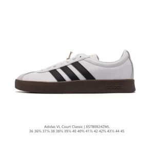 Adidas Vl Court Classic Shoes - Vintage Style Court Sneakers for Men & Women