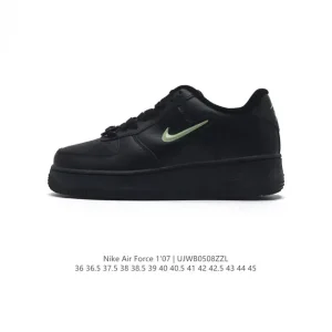 Nike Air Force 1 '07 Low White Leather Sneakers for Men and Women