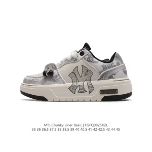 MLB Chunky Liner Basic Retro Street Sneakers for Men and Women