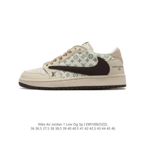 Jordan Air 1 Low OG SP Military Blue Reverse Swoosh Travis Scott Collaboration