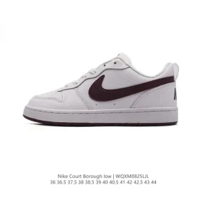 Nike Court Borough Low Men's and Women's Leather Low-Top Sneakers