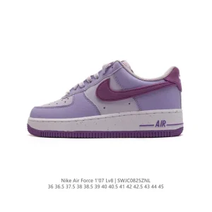 Nike Air Force 1 Low 2024 White Leather Sneakers for Men and Women
