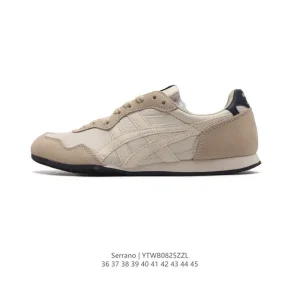 Onitsuka Tiger Serrano Nylon Retro Low-Top Sneakers for Men and Women