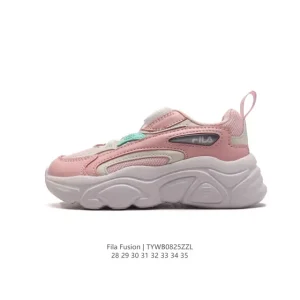 FILA Kids Running Shoes for Boys and Girls - Breathable Candy Color Sneakers