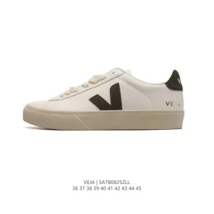 Veja Esplar White Leather Sneakers for Men and Women