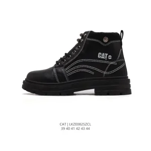 Cat Men's Leather Work & Safety Boots with Goodyear Welt