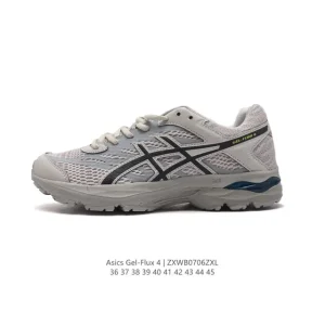 Asics Gel-Flux 4 Men's Women's Running Shoes Cushion Breathable Lightweight