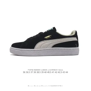 Puma Basket Classic Leather Unisex Casual Sneakers for Men and Women