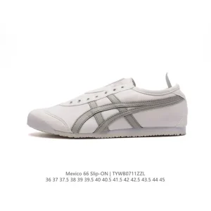 ASICS Onitsuka Tiger Mexico 66 Classic Vintage Canvas Sneakers