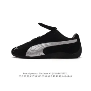 Puma Speedcat Open Yy Pink Brown Suede Retro Running Shoes