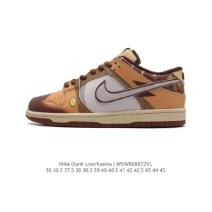 Nike Dunk Low Retro Leather Skateboarding Shoes for Men and Women