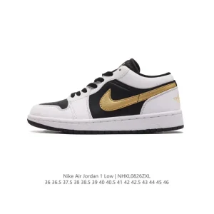 Jordan Air 1 Low Retro Classic Leather Basketball Shoes