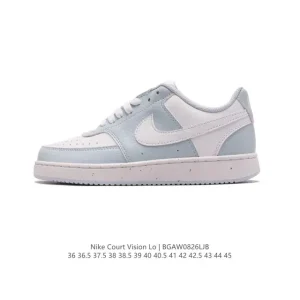 Nike Court Vision Low Vintage Leather Basketball Shoes for Men and Women