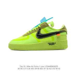 Off-White x Nike Air Force 1 '07 LV8 'The Ten' Collaboration Sneaker