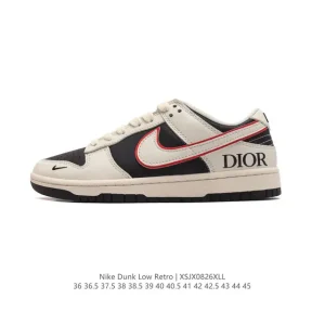 Nike SB Dunk Low x Dior Collaboration Skateboarding Shoes