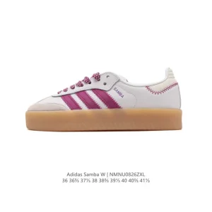Adidas Originals Samba OG Shoes Classic White Leather Sneakers for Women