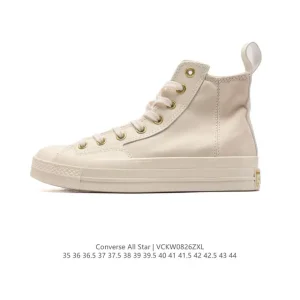 Converse All Star Lift High Top Thick Sole Canvas Shoes Vintage Unisex