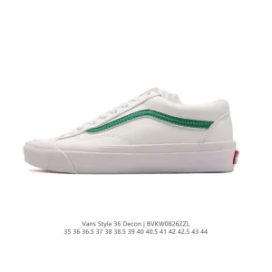 Vans Style 36 Low Top Canvas Skate Shoes - Classic Retro Design