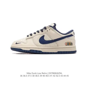Nike Dunk Low Retro Gucci Collaboration Classic Basketball Sneakers