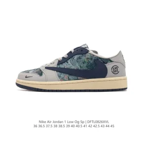 Nike Air Jordan 1 Low OG SP Military Blue Reverse Swoosh