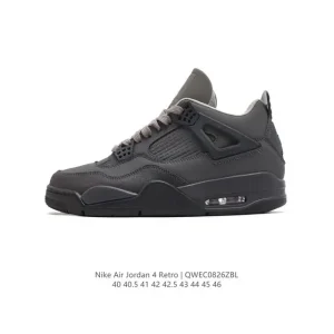 Jordan Air 4 Retro OG Black Cement Men's Basketball Shoes