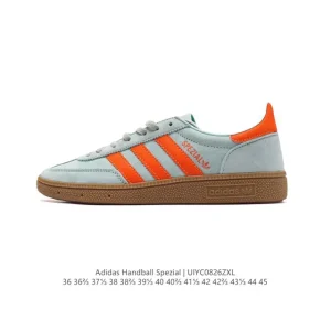 Adidas Handball Spezial Low-Top Leather Sneakers Classic Retro Style