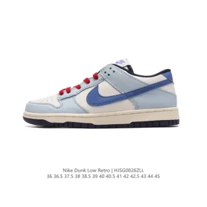 Nike SB Dunk Low Pro FV8106 Vintage Leather Skateboarding Shoes