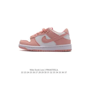 Nike SB Dunk Low Pro Kids Shoes Vintage Leather Skateboarding Sneakers