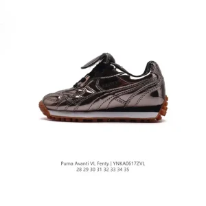 Puma Fenty X Puma Avanti Leather Kids Sneakers Black & Cream