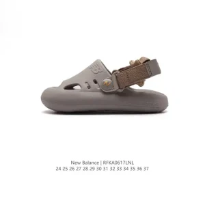 New Balance Kids' Two-Way Sandals for Summer with Velcro MD Sole
