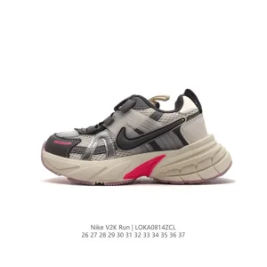 Nike V2K Run Kids Shoes Vintage Running Sneakers with Cushioning