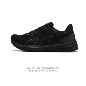 ASICS GT-2000 12 Black Marathon Running Shoes for Men and Women