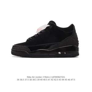 Jordan Air 3 Retro SE Men's and Women's Basketball Shoes