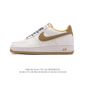 Nike Air Force 1 Low 07 Men's Low Top Sneakers with Air Cushion Sole