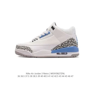 Jordan Air 3 Retro SE Men's Basketball Shoes White Black