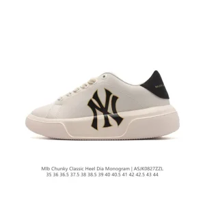 MLB Chunky Classic Big Logo Chunky Sole Sneakers for Men and Women