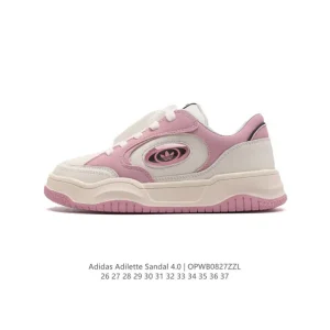 Adidas Adilette Sandal 4.0 Kids Sandals - Children's Slides with Velcro Strap