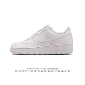 Nike Air Force 1 Low 07 Leather White Cushion Sneakers