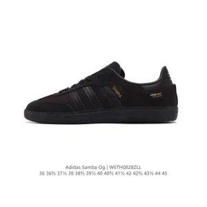 Adidas Samba OG Shoes Classic White Leather and Canvas Sneakers