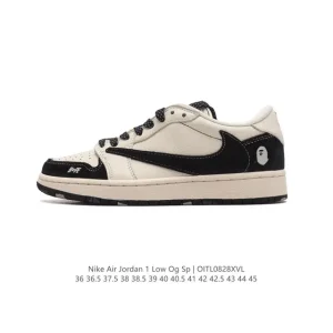 Jordan Air 1 Low OG SP Military Blue Reverse Swoosh Retro Basketball Shoe
