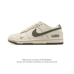 Supreme x Nike Dunk Low Skateboarding Shoes - Limited Edition Custom Design