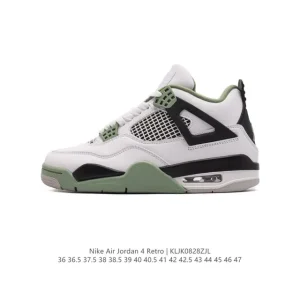 Jordan Air 4 Retro OG Black Cement Men's Basketball Shoes